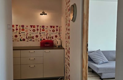 Rent of a furnished 2-room apartment, Śródmieście, Gdańsk, Poland